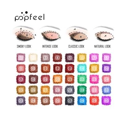 China New Cosmetic Eyeshadow Palette Waterproof Customized Nude Eyeshadow Palette For Eye for sale