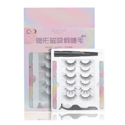 China Natural Magnetic Mink Eyelashes Set Soft Special Design Hand Made Packaging for sale