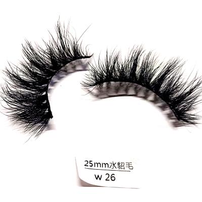 China Fake Mink Eyelashes Packaging Box With A Quality Soft Mink Eyelashes Pairs for sale