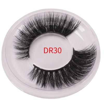 China New Fashion 25mm Comfortable False 3D Effect Fluffy Fake Mink Eyelash Extensions Custom Made for sale