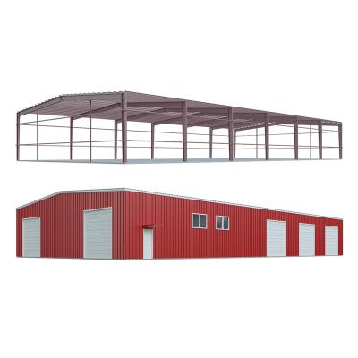 China Prefab steel structure warehouse truss shed structure modular factory factory building low cost for sale