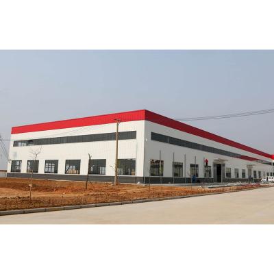 China Low Cost Easy To Install 2022 New Building Steel Structure Lightweight Metal Shed Workshop Prefab for sale