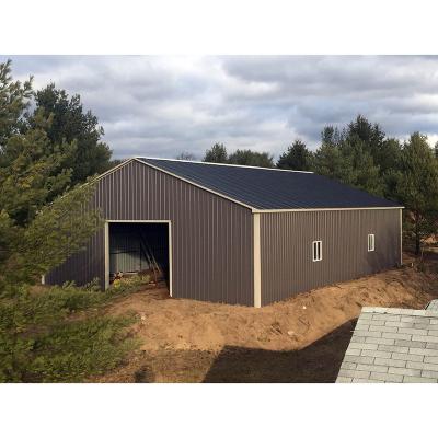 China Low Cost Cheap Prefab Large Steel Structure Workshop Prefab Steel Storage Shed Warehouse for sale