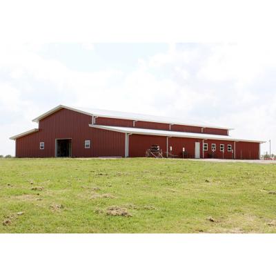 China Steel Structure Building Steel Structure Cow Shed Design Cow House Construction Cattle Shed Farm for sale