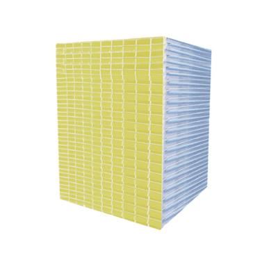 China Fire Resistant And Durable Insulated Metal Roof Rock Wool Sandwich Panel Roof Panels For Clean Room for sale