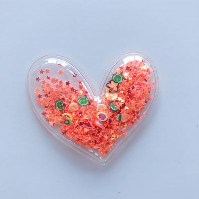 China DIY Decoration Blister Card Shaker Pocket Heart Blister Shaker Shaker for sale