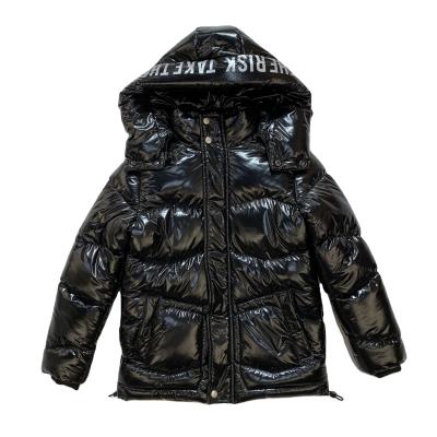 China YAJIANUO Factory OEM Black Cotton Clothes Winter Fashion Toddler Kids Boy Jacket Custom Made Anti-wrinkle YAJIANUO for sale