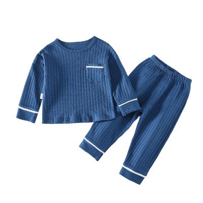 China YAJIANUO Factory OEM/ODM Cotton Sleepwear Girls Kids Thermal Custom Baby Pajamas Breathing Set for sale