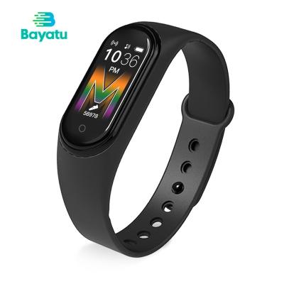 China New Arrival 3G Call Music Silicone Strap Touch Screen Blood Pressure Health ROHS M5 Smart Watch for sale