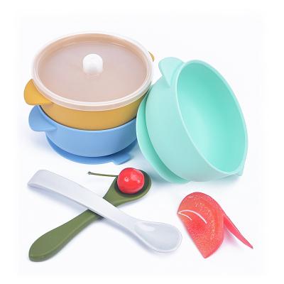 China Durable Household Waterproof Reusable Easy To Clean Portable Outdoor Tableware Silicone Eco Friendly Baby for sale