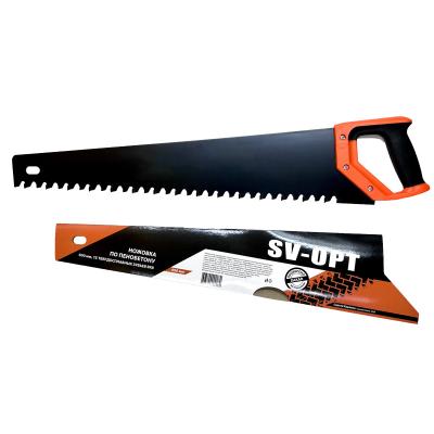 China Portable Manual Big Serrated Cutting Hard Material Plastic Handle Hand Saw Concrete Saw for sale