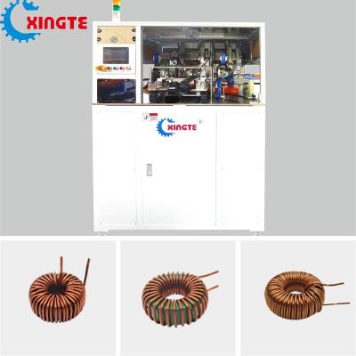 China Máquina de enrollado de bobina de estrangulamiento de modo diferencial automático completo Máquina de enrollado de inductor en venta