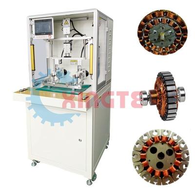 China 2 stations Automatische plafondventilator Winding Machine voor stator Stack Hoogte 150mm 380V Te koop