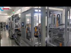 Automatic vacuum cleaner brushless stator assembly line