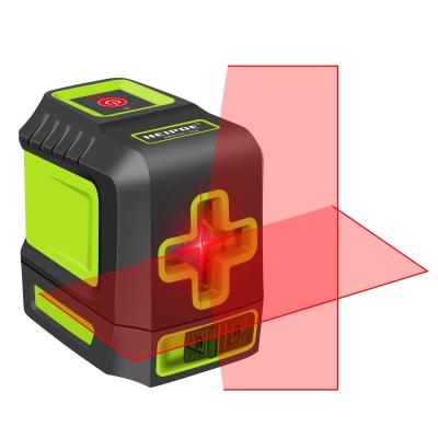 China HEIPOE SR011R Good Price 2 Lines Cross Lines Cross Line Red Laser Level Laser Level Beam Level For Construction 95*60*85mm for sale