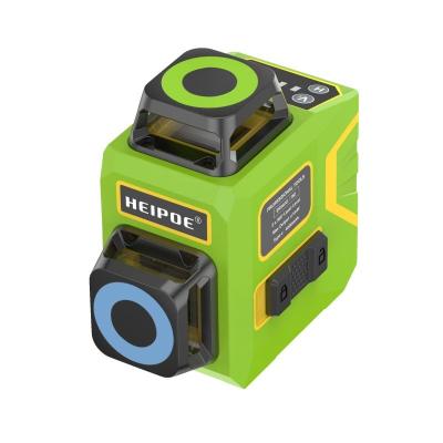 China HEIPOE SR902G 8 2D Lines Long Battery Life Laser Level Green Beam With Remote Controller 98.5*96*53/330g for sale