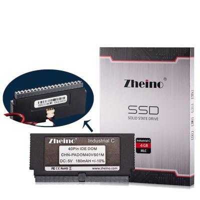 China RoHS 40 Pin Disk On Module IDE Zheino SSD 4GB SLC Industrial 3 Year Warranty for sale