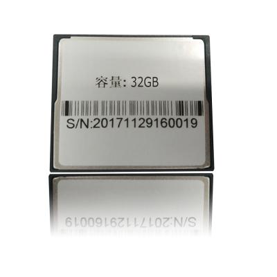 China MLC Nand Flash SSD CF Card 37.38mm * 34mm * 2.7mm RoHS FCC SATA Interface for sale