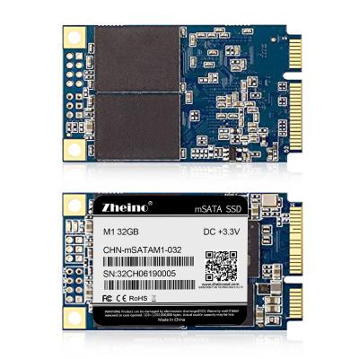 China Desktop Internal SSD 32GB mSATA III DC 3.3V 450mA FCC M1 Hard Drive for sale