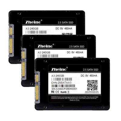 중국 A3 480GB 2.5 인치 SATA SSD 고체 드라이브 디스크 3D 낸드 6GB/S 내부 고체 디스크 판매용