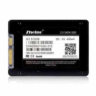 China 512gb SSD S3 2.5 Inch SATA SSD 3D Nand Internal Solid State Drive 3 Years Warranty for sale