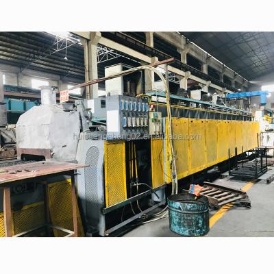 China Bolt Mesh Belt Carburizing Hardening And Tempering Heat Treatment Furnace for sale