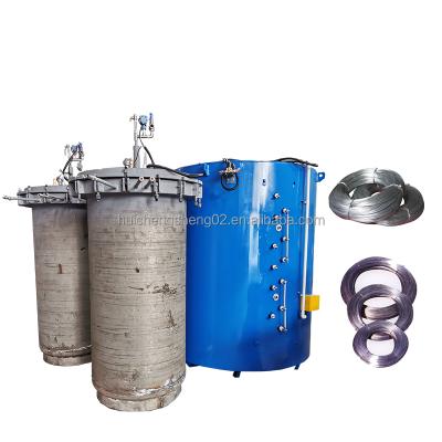 China Steel Wire Industrial Well / Electric Resistance Heat Treatment Vacuum Steel Wire Bright Annealing Type Good Batch Furnace for sale