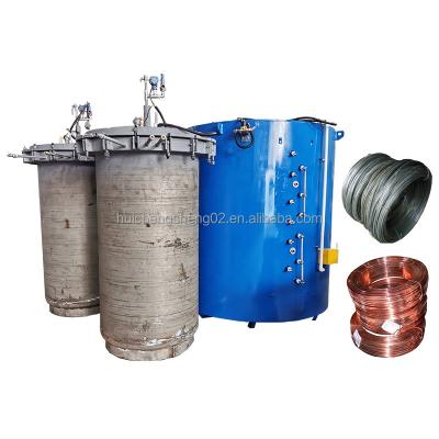 China Mine Type Copper Wire Vacuum Steel Wire Annealing Furnace for sale