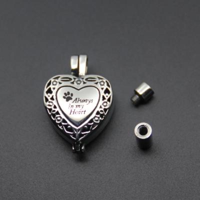 China Jewelry Type Stylish Cremation Necklace Keepsake Pendant for Men/Women Funeral Casket for sale