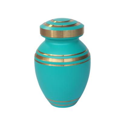 China Brass Cremains Memorial Bottle Pet Loved Ones Memorial Box for Metal Souvenir 68*44mm for sale