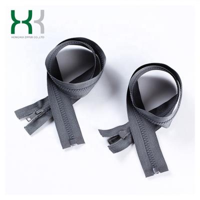 China Wholesale Open End Plastic Type Auto Lock Quality Assurance Zipper for sale