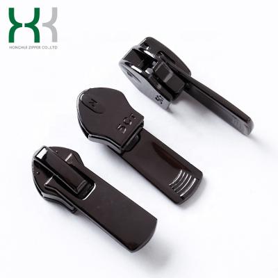 China Other New Design Custom Zipper Heads Black Nickel Zipper Slider for sale