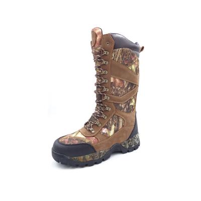 China Ant-Puncture Anti-Static EVA Rubber Cement Safety High Quality Genuine Leather Boots With Steel Toe Cap for sale