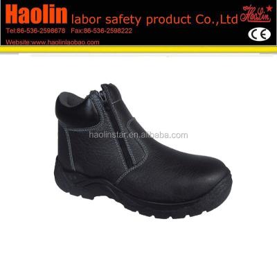 China HL-A061 Israel ISI Steel Toe Redback Safety Shoes Without Laces for sale