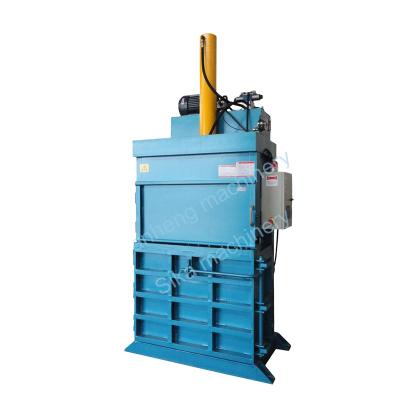 China Electric Waste Paper Vertical Waste Paper Cardboard Baler Machine Carton Baler Machine for sale