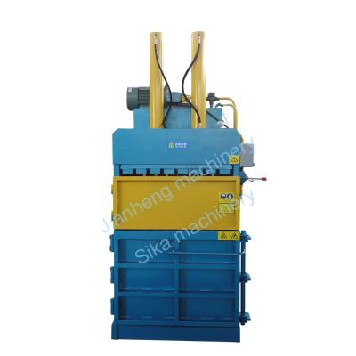 China Waste Paper Vertical Double Cylinder Waste OCC Cardboard PET Bottle Press Machine for sale