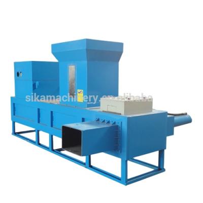 China Automatic sawdust and rice husk cottonseed rice husk bagging machine briquetting machine for sale