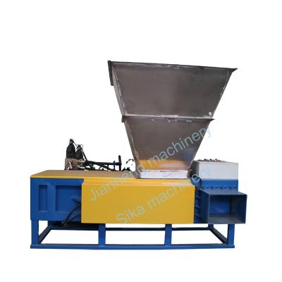 China Hydraulic Bale Hay Rice Wheat Straw Horizontal Sawdust Rice Husk Cottonseed Press Machine Baler Bagging Machine for sale