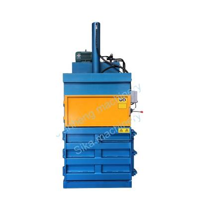 China Vertical Waste Paper Manual Carton Plastic Sheet Bottle Press Machine Hydraulic Plastic Press Machine for sale