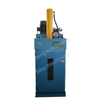 China Steel Oil Cans Vertical Electric Hydraulic Oil Drum Press Machine for sale