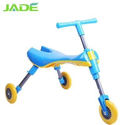 China PVC Wheels High Quality Kids Push Pedal Scooter Bucket Bug Scooter for sale