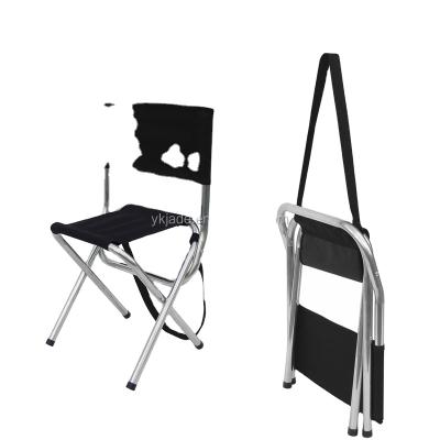 China Cheap Price Folding Chair Leisure Ways Easy-carry Aluminum Outdoor Folding Hunting Chair With Backrest for sale