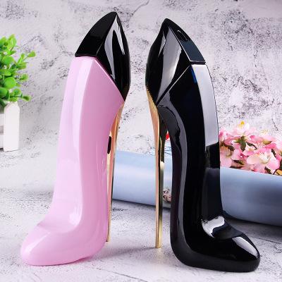 China Personal Care Glass Perfume Bottle Perfume Bottle Unique Glass Shoe Shape for sale