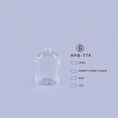 China Glass Personal Care 18ml Rectangle Perfume Cost Effective Bottles With Low Price for sale