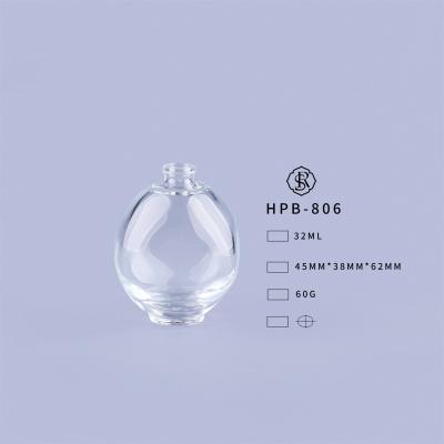 China Personal Care OEM Perfume Bottles Round Bottle With A Square Bottom for sale