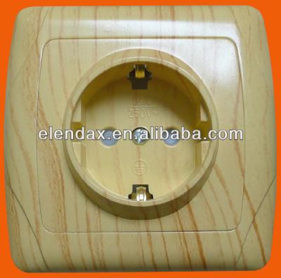 China German style flux mounting16A commercial schuko socket outlet (F3010) for sale