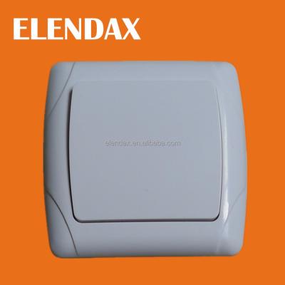 China European House Plug Flush 1 Gang 1 Way Lamp Switch for sale