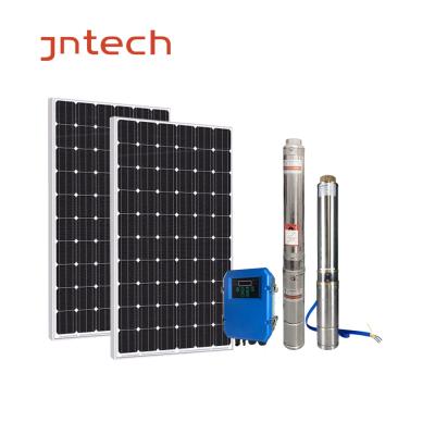 China Home/Farm/Commercial High Efficiency Dc Pump High Head Submersible Deep Solar System Jntech High Efficiency Pump Water Well for sale