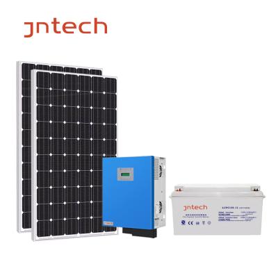 China -JNTECH solar home solar system 5kw grid off grid power system with hybrid charge controller for sale