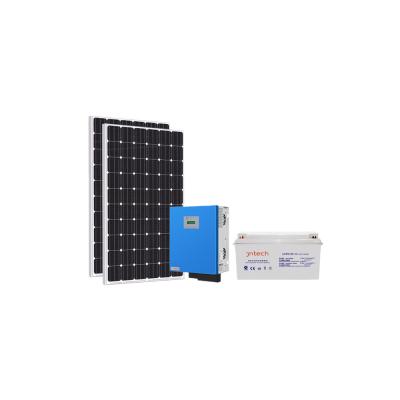 China JNTECH Home Solar Power System Home 3KW Off Grid Solar Power Panel Hybrid System for sale